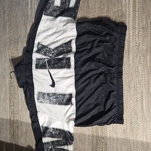 Nike Huge Logo Vintage 90s Black And White Windbreaker Set Mens Extra Large